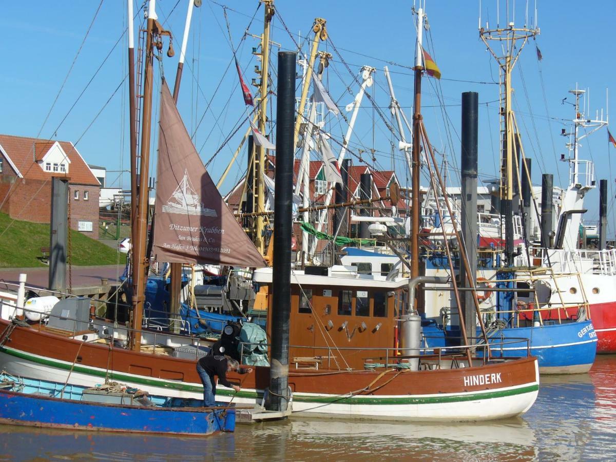 Vier Sterne Am Hafen, Ditzum Eksteriør bilde